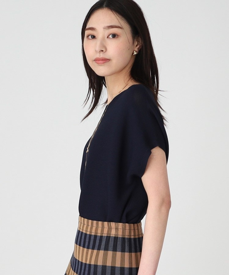 ザ ショップ ティーケー（ウィメン）(THE SHOP TK(Women))の【UVケア/アンチピリング/さらさら/洗える/WEB限定有】美人フレンチニット52