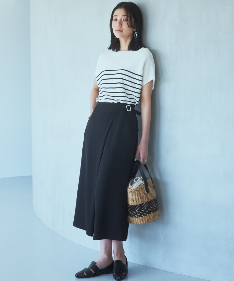 ザ ショップ ティーケー（ウィメン）(THE SHOP TK(Women))の【UVケア/アンチピリング/さらさら/洗える/WEB限定有】美人フレンチニット21