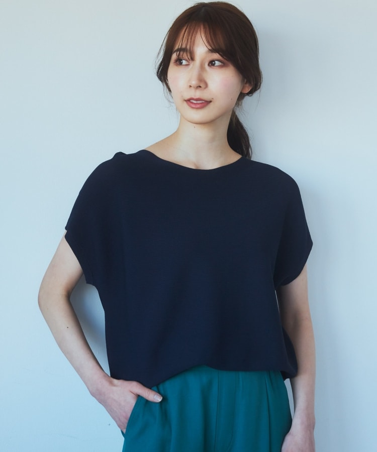 ザ ショップ ティーケー（ウィメン）(THE SHOP TK(Women))の【UVケア/アンチピリング/さらさら/洗える/WEB限定有】美人フレンチニット22