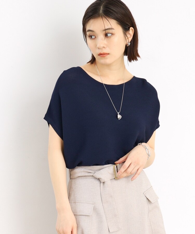 ザ ショップ ティーケー（ウィメン）(THE SHOP TK(Women))の【UVケア/アンチピリング/さらさら/洗える/WEB限定有】美人フレンチニット24