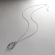 ザ ショップ ティーケー（ウィメン）(THE SHOP TK(Women))の【Nerine】オーバルダブルリングネックレス2