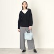 ザ ショップ ティーケー（ウィメン）(THE SHOP TK(Women))の深Vニットプルオーバー/洗濯機洗い可16