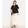 ザ ショップ ティーケー（ウィメン）(THE SHOP TK(Women))の【魅せる体形カバー服】さらさらフレア袖Tシャツ/手洗い可7