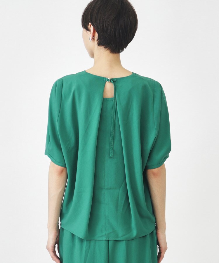 ザ ショップ ティーケー（ウィメン）(THE SHOP TK(Women))の【セットアイテム】ブラウス&フレアパンツ/洗濯機OK12
