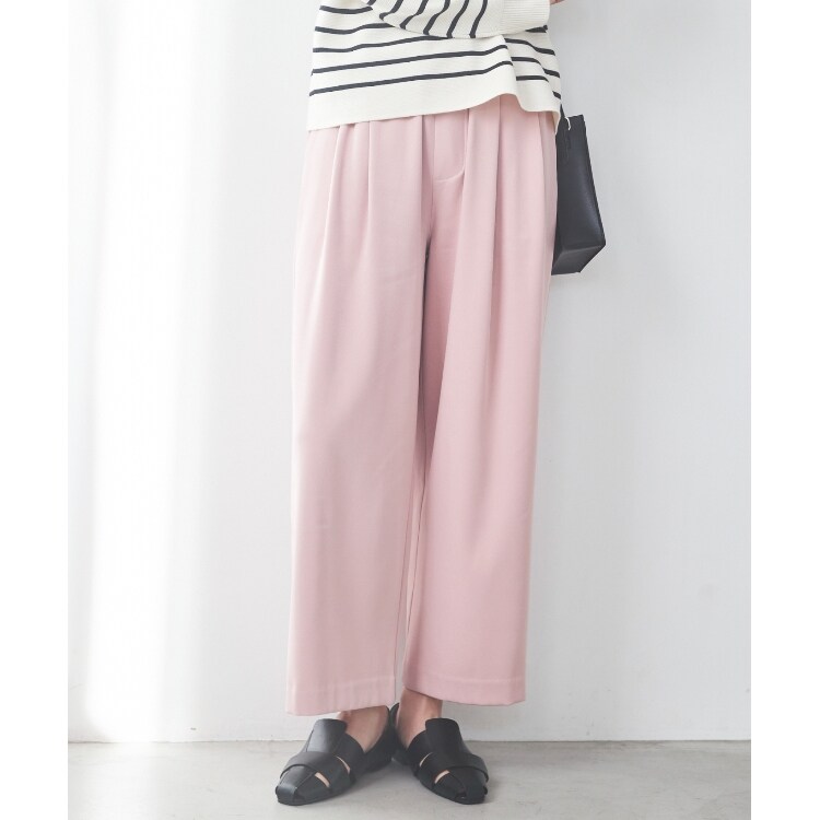 ザ ショップ ティーケー（ウィメン）(THE SHOP TK(Women))の【ヒルナンデス！で紹介】リラックステーパードパンツ【手洗い可】