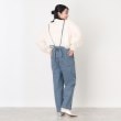 ザ ショップ ティーケー（ウィメン）(THE SHOP TK(Women))のレスウォーターデニムサロペット【洗濯機OK】18