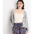 ザ ショップ ティーケー（ウィメン）(THE SHOP TK(Women))の【ブラカップ付/紐取り外し可】ベアトップキャミソール/洗濯機OK オフホワイト(003)