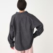 ザ ショップ ティーケー（ウィメン）(THE SHOP TK(Women))のレスウォーターデニムシャツ【洗濯機OK】12