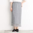 ザ ショップ ティーケー（ウィメン）(THE SHOP TK(Women))のシャイニーナロースカート【洗える】4