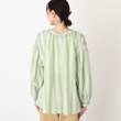 ザ ショップ ティーケー（ウィメン）(THE SHOP TK(Women))の【ヒルナンデス！紹介】ストライプスモックブラウス/手洗い可3