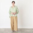 ザ ショップ ティーケー（ウィメン）(THE SHOP TK(Women))の【ヒルナンデス！紹介】ストライプスモックブラウス/手洗い可12