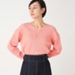 ザ ショップ ティーケー（ウィメン）(THE SHOP TK(Women))の【春カラー/すっきり見える】Vネックニット/洗濯機OK ピンク(072)