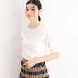 ザ ショップ ティーケー（ウィメン）(THE SHOP TK(Women))の【腕周りカバー】ぽこぽこTシャツ/洗濯機OK16