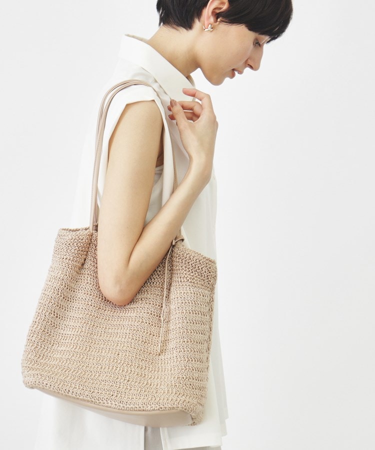 編み込みトートバッグ(トートバッグ) | THE SHOP TK(Women 編み込みトートバッグ(トートバッグ) | THE SHOP TK(Women