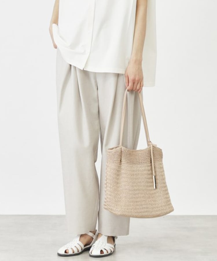 編み込みトートバッグ(トートバッグ) | THE SHOP TK(Women 編み込みトートバッグ(トートバッグ) | THE SHOP TK(Women