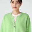 ザ ショップ ティーケー（ウィメン）(THE SHOP TK(Women))のキーネックミドル丈カーデ【手洗い可】6