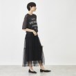 ザ ショップ ティーケー（ウィメン）(THE SHOP TK(Women))の【ドライタッチ/程よい透け感】ロゴシアーニット/洗える18