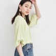 ザ ショップ ティーケー（ウィメン）(THE SHOP TK(Women))のぽこぽこ袖タックプルオーバー【洗濯機OK】17