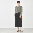 ザ ショップ ティーケー（ウィメン）(THE SHOP TK(Women))の【セットアイテム】メッシュニット×ワンピース カーキ(427)