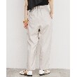 ザ ショップ ティーケー（ウィメン）(THE SHOP TK(Women))の【脚長・美シルエット】麻調ハイウエストタックパンツ／洗濯機OK6