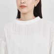 ザ ショップ ティーケー（ウィメン）(THE SHOP TK(Women))のレースパフブラウス【洗える】5