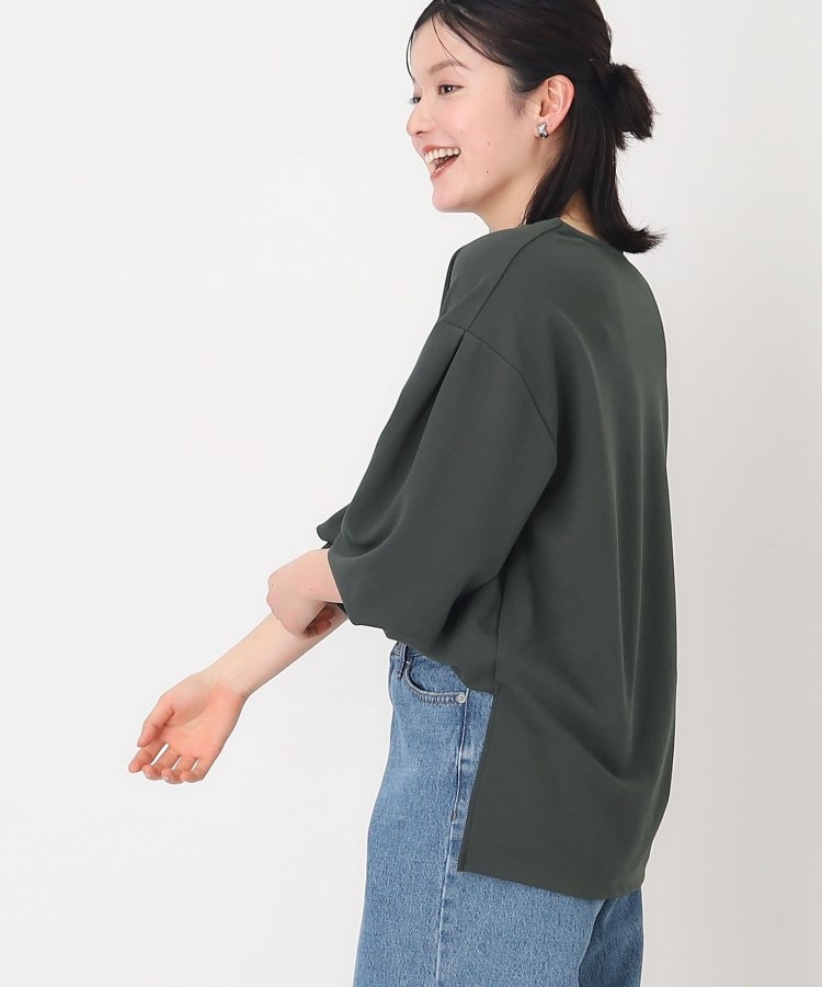 ザ ショップ ティーケー（ウィメン）(THE SHOP TK(Women))のキーネックスキッパー【洗濯機OK】7