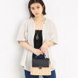 ザ ショップ ティーケー（ウィメン）(THE SHOP TK(Women))の【魅せる体型カバー服】Wポケット6分袖シャツ/洗える21