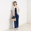 ザ ショップ ティーケー（ウィメン）(THE SHOP TK(Women))の【魅せる体形カバー服】Wポケット6分袖シャツ/洗える18