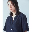 ザ ショップ ティーケー（ウィメン）(THE SHOP TK(Women))の【魅せる体型カバー服】Wポケット6分袖シャツ/洗える8