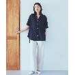 ザ ショップ ティーケー（ウィメン）(THE SHOP TK(Women))の【魅せる体型カバー服】Wポケット6分袖シャツ/洗える6