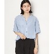 ザ ショップ ティーケー（ウィメン）(THE SHOP TK(Women))の【魅せる体型カバー服】Wポケット6分袖シャツ/洗える4