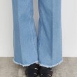 ザ ショップ ティーケー（ウィメン）(THE SHOP TK(Women))の【美脚/環境に優しい】レスウォーターフレアデニム/洗濯機OK11