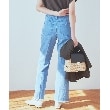 ザ ショップ ティーケー（ウィメン）(THE SHOP TK(Women))の【美脚/環境に優しい】レスウォーターフレアデニム/洗濯機OK3