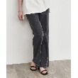 ザ ショップ ティーケー（ウィメン）(THE SHOP TK(Women))の【美脚/環境に優しい】レスウォーターフレアデニム/洗濯機OK13