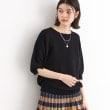 ザ ショップ ティーケー（ウィメン）(THE SHOP TK(Women))の【UVケア/さらさら/洗える】ヘルシーニット ブラック(019)