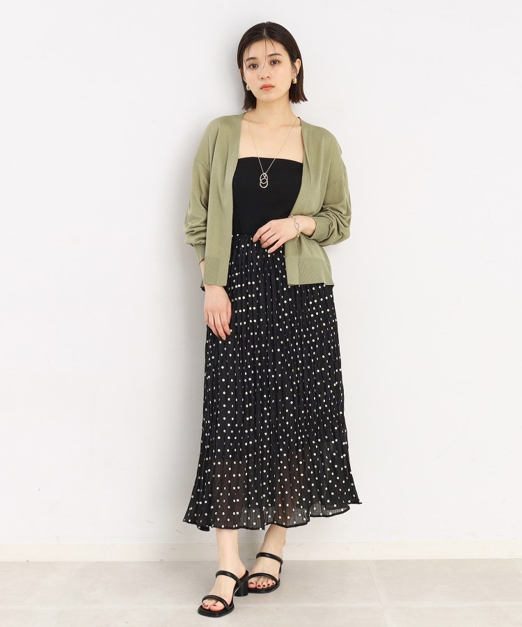 ザ ショップ ティーケー（ウィメン）(THE SHOP TK(Women))の【冷房対策】さらりと羽織る麻調カーデ/洗濯機OK25