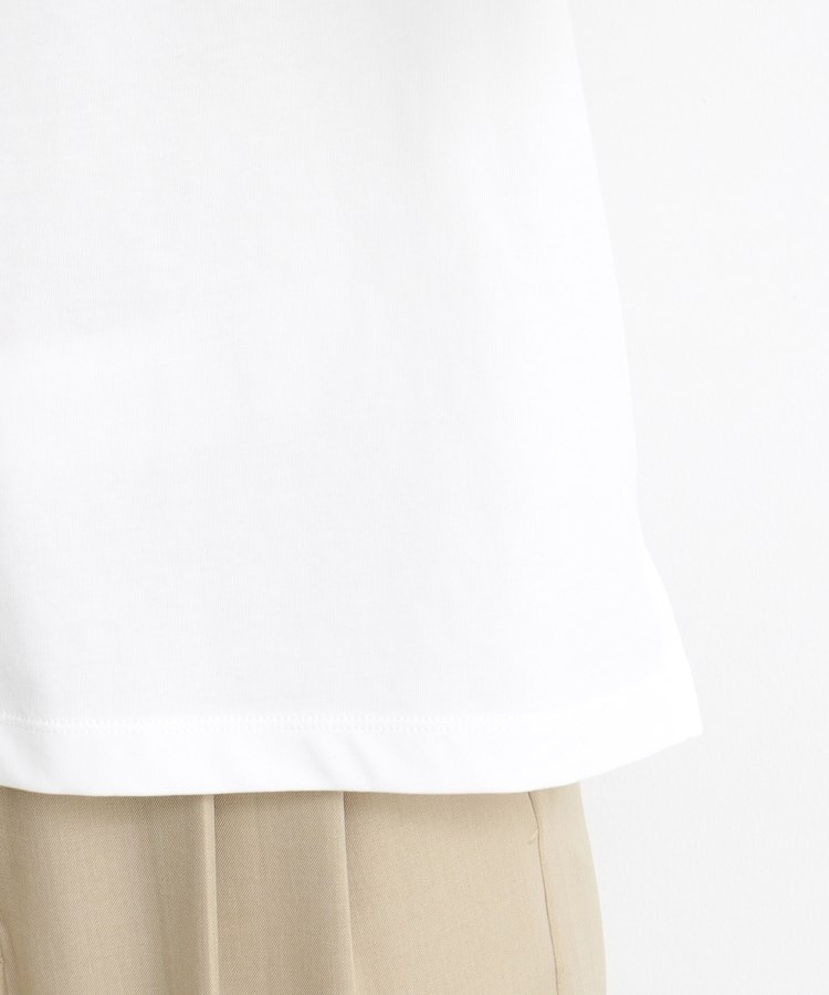 ザ ショップ ティーケー（ウィメン）(THE SHOP TK(Women))の【7.16新色入荷/UV/接触冷感/洗濯OK/毛玉になりにくい】袖シアーTシャツ7