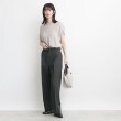 ザ ショップ ティーケー（ウィメン）(THE SHOP TK(Women))の【イージーケア/洗濯機OK】美脚スラックスワイドパンツ16