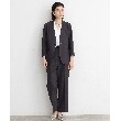 ザ ショップ ティーケー（ウィメン）(THE SHOP TK(Women))の【イージーケア/洗濯機OK】美脚スラックスワイドパンツ4