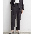 ザ ショップ ティーケー（ウィメン）(THE SHOP TK(Women))の【イージーケア/洗濯機OK】美脚スラックスワイドパンツ6