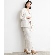 ザ ショップ ティーケー（ウィメン）(THE SHOP TK(Women))の【イージーケア/洗濯機OK】美脚スラックスワイドパンツ2