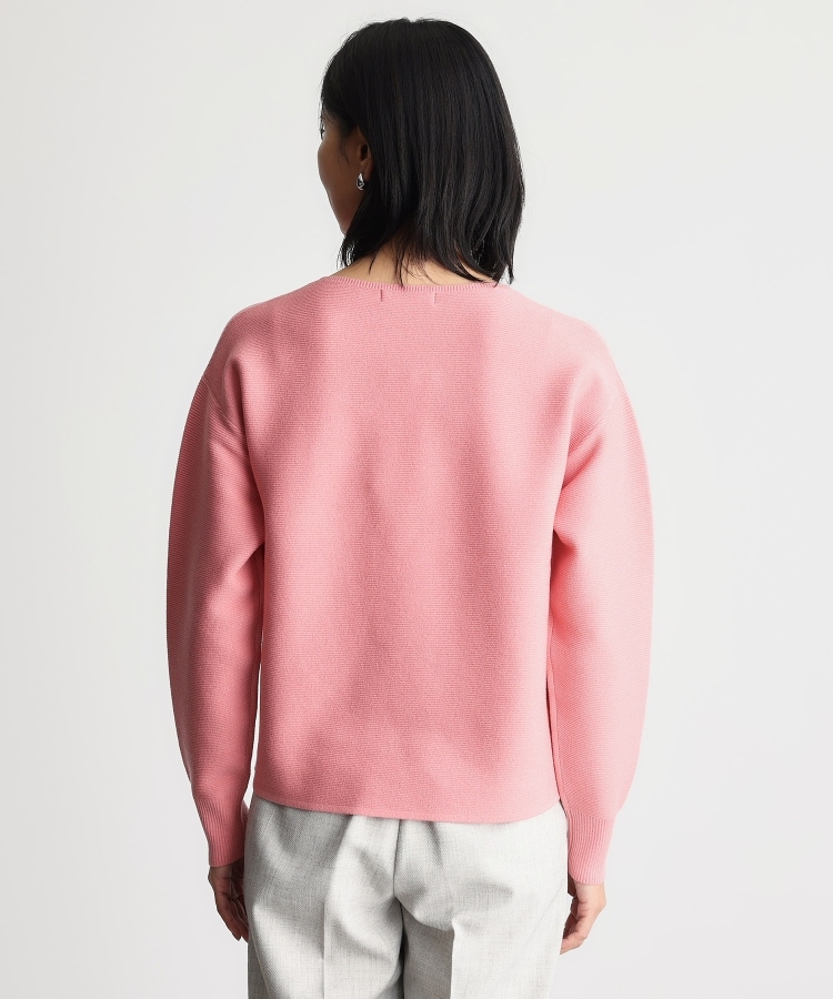 ザ ショップ ティーケー（ウィメン）(THE SHOP TK(Women))の【毛玉になりにくい/蓄熱性】春色_美人ガーターニット/洗える/体形カバー52