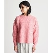 ザ ショップ ティーケー（ウィメン）(THE SHOP TK(Women))の【毛玉になりにくい/蓄熱性】春色_美人ガーターニット/洗える/体形カバー50