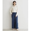 ザ ショップ ティーケー（ウィメン）(THE SHOP TK(Women))の【毛玉になりにくい/蓄熱性】春色_美人ガーターニット/洗える/体形カバー9