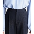 ザ ショップ ティーケー（ウィメン）(THE SHOP TK(Women))の【汚れ防止／シワになりにくい／セレモニー／通勤】ダブルクロスワイドパンツ／洗える／サスティナブル20