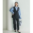 ザ ショップ ティーケー（ウィメン）(THE SHOP TK(Women))の【汚れ防止／シワになりにくい／セレモニー／通勤】ダブルクロスワイドパンツ／洗える／サスティナブル2