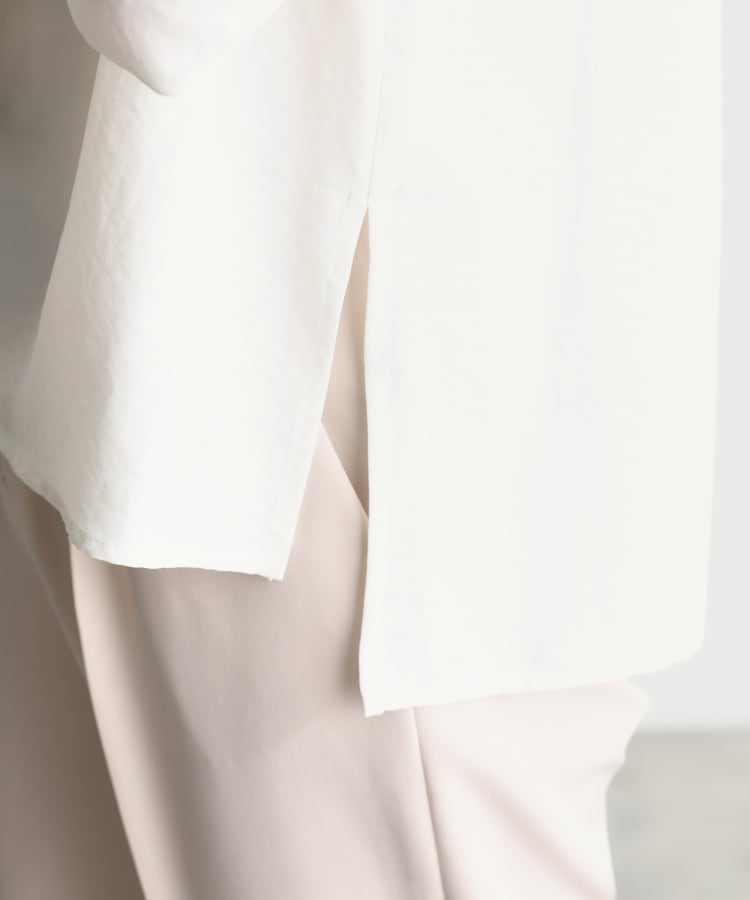 ザ ショップ ティーケー（ウィメン）(THE SHOP TK(Women))の【ONOFF活躍/セレモニー/通勤】ギャザーリボンタイブラウス/洗える13