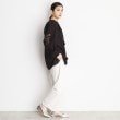 ザ ショップ ティーケー（ウィメン）(THE SHOP TK(Women))の袖刺繍コットンブラウス【洗える】7