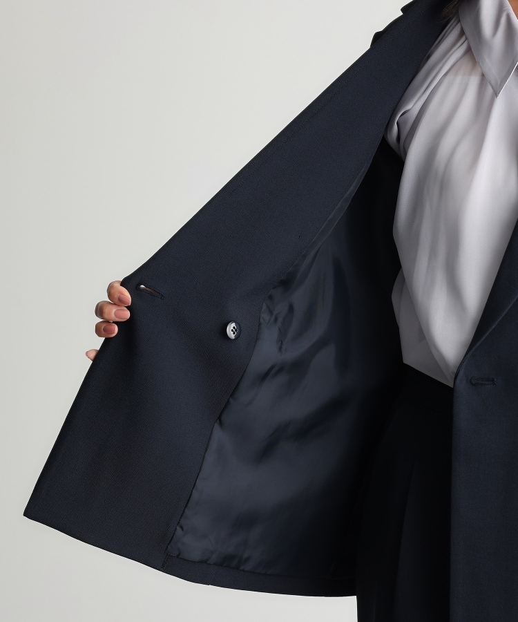 ザ ショップ ティーケー（ウィメン）(THE SHOP TK(Women))の【ONOFF活躍／セレモニー／通勤】CAVIAN Wブレストジャケット／洗える23