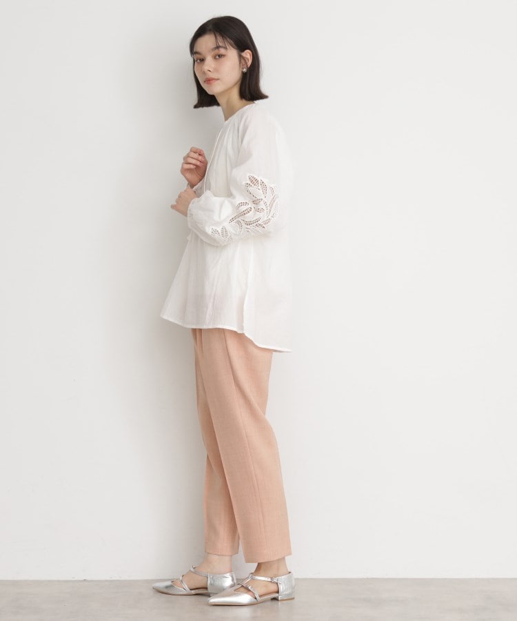 ザ ショップ ティーケー（ウィメン）(THE SHOP TK(Women))の【CAVIAN】ベーシックテーパードパンツ/洗濯機OK25